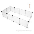 PET PLAYPEN Портативный пластиковый двор забора животных